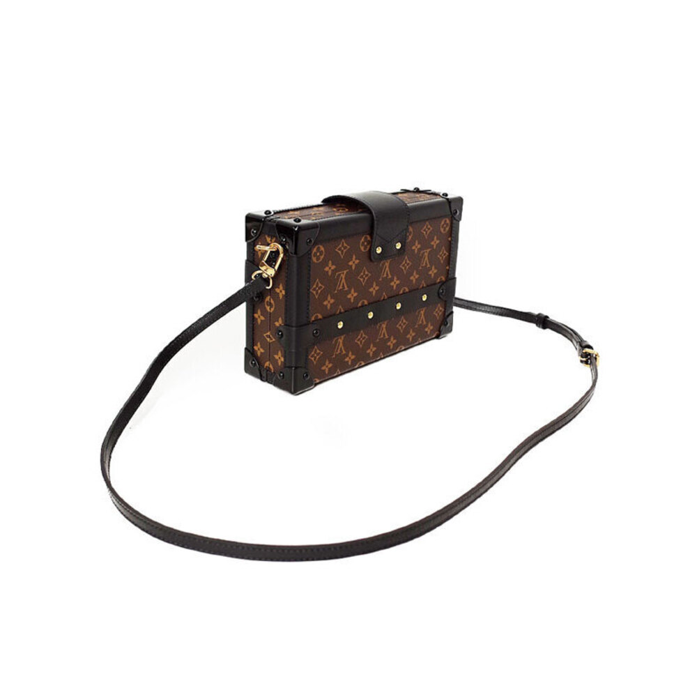 Louis Vuitton Malle Bag Monogram Brown Leather